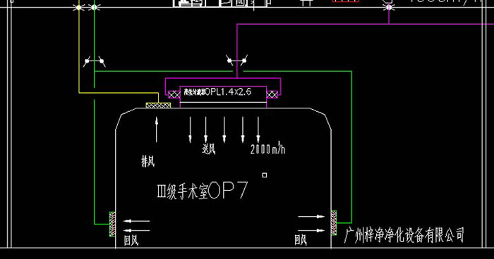 層流送風天花設(shè)計方案